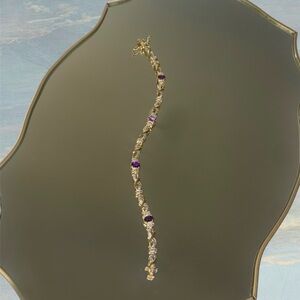 Ross Simons Amethyst Tennis Bracelet Infinity